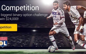 24option, é o Parceiro Oficial do Clube de Futebol Olympique Lyonnais!