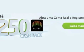 Alpari – Seja Cliente e Ganhe Até $ 250 Dólares de Cashback