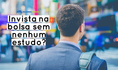Posso investir na bolsa sem ter feito nenhum estudo em finanças?
