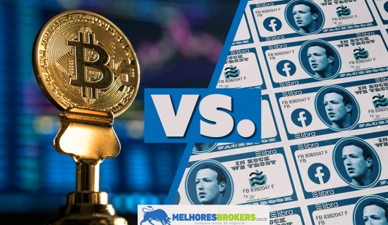 Bitcoin versus Libra: Em qual criptomoeda eu devo investir?