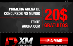 Concurso Arena XM: Ganhe 20 Dólares Gratuito para Participar
