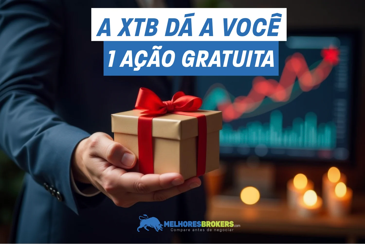 XTB: Ganhe uma ação da Pfizer e benefícios VIP com o código TOPVIP
