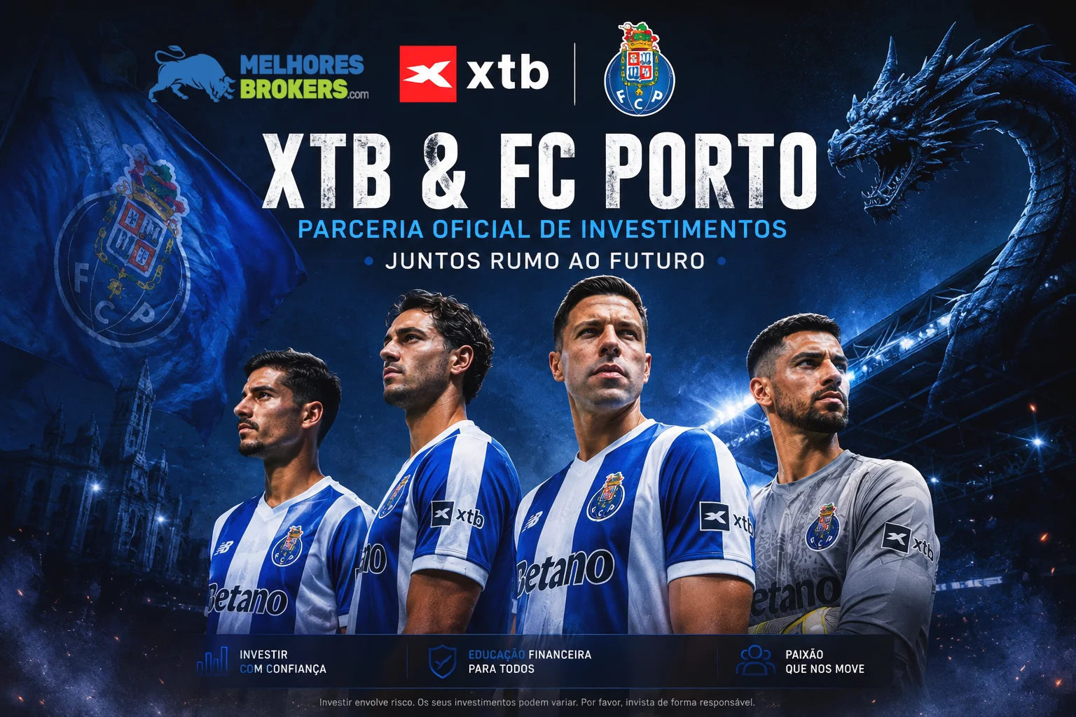 XTB e FC Porto anunciam parceria até 2029: entenda o acordo e seus impactos